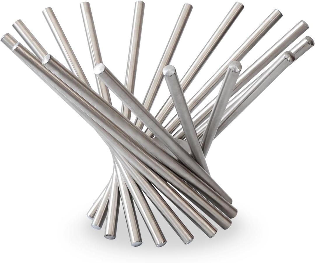 IBWell Creative Stainless Steel Rotation Fruit Basket Bowl Stand Holder for Kitchen Counter/Countertop Home Decor(Normal-Silver)