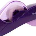 Eagle Automatic Tape Dispenser, Tape Gun, Single Handheld Design, Free 1 Roll of 0.5 Inch (12 mm) and 1 Roll of 0.75 Inch (19 mm) Tapes (Purple)