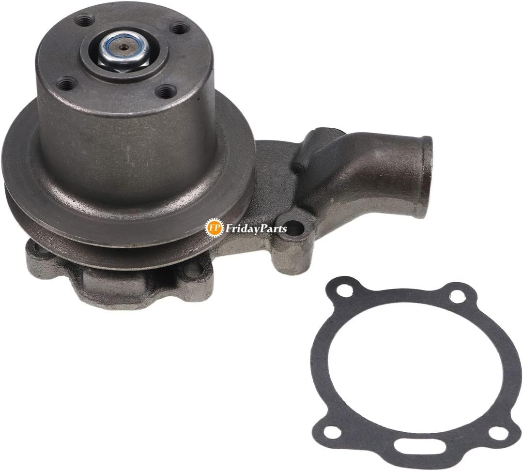 FridayParts Water Pump U5MW0104 41313201 with Pulley Compatible for Perkins Engine A4.212 A4.236 A4.248 T4.236