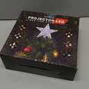 Christmas Tree Topper Lighted with 6 Projected Patterns, Christmas Star Tree Topper Built-in LED Rotating Lights, 3D Glitter Projector for Party Holiday Xmas Decorations Gifts (Gold)