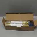 Battery Operated Christmas Window Candles with Timer, 6 Pack 10.5" LED Flameless Candles for Windows, Brass Base Candle Lights, Battery Powered Window Candles with Suction Cups