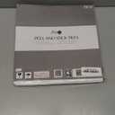 Art3d Self Adhesive Wall Tile (11.8 x 11.8inches,10 Tiles) Peel and Stick Backsplash for Kitchen, Bathroom (Brown Marlbe)