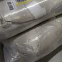 Wicker Chair Cushions of 5 Pieces, Waterproof Outdoor Loveseat Cushion for Wicker Furniture, 1 Love Seat Cushion, 2 U-Shape and 2 Lumbar Pillows for Patio Furniture (Cream)