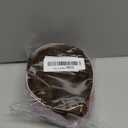 RUWISS Large Messy Bun Hair Piece with Claw Clip Human Hair Bun Wavy Curly Chignon Hair Bun Extensions Tousled Updo Hair Pieces for Women Claw Clip Ponytail, Lighter Dark Brown (45g)