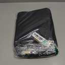 BAGSMART Toiletry Bag Travel Bag with Hanging Hook, Water-resistant Makeup Cosmetic Bag Travel Organizer for Accessories, Shampoo, Full-size Container, Toiletries (Black, Medium)