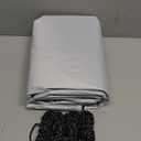 1010 Canopy Replacement Top, Pop Up Canopy Replacement Tent Cover for Straight Leg Frame, Waterproof Canopy Top Cover for Garden Patio Camping (Top Only)(Silver White) (10'x10' 420D Oxford Cloth)