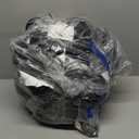 PureFit Outdoor Couch Cover Waterproof Patio Sofa Furniture Covers, 3-Seater Outdoor Cover with Air Vent and Handles, 76"D x 28"H Inches, Black