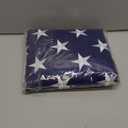 American Flag 5x8 ft: Long Lasting US Flag, Heavy Duty Nylon, Embroidered Stars, Sewn Stripes, Brass Grommets, UV Protection Perfect for Outdoors! USA Flag