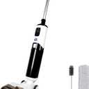 Vacuum Mop All in One Vacuum and Mop Combo Cordless Wet Dry Vacuum Cleaner and Mop One-Step Cleaning for Hard Floors Smart Display Power-Lifting Suction Perfect for Family Pet Home Gifts