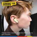 Skullcandy Smokin Buds Wireless Earbuds, Bluetooth Headphones, Noise Isolating Fit, Up to 20 Hours Battery, IPX4 Sweat and Water Resistant, Microphone for iPhone Android - Matcha