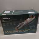 Shiatsu Full Body Massage Mat with Heat, Detachable Massager Pad, 10 Vibrating Motors, 9 Intensity Levels, Deep Tissue Pain Relief for Back, Neck & Legs  Relaxation at Home or Office