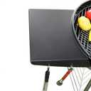 Grisun Grill Table Shelf for Weber Kettle Grills 22 Inch, Side Table Shelf for Weber Master Touch, Premium, Original Charcoal Grill, Kettle Grill Accessories, Black Powder Coated Steel BBQ Table Shelf