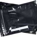 ShieldNSeal Vacuum Seal Bags (Black and Clear Zipper Bags, 5" x 8")