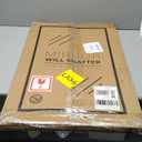 HOMECOOKIN Wood Bathroom Mirrors for Wall Mounted, 20" x 30" Rustic Wood Frame Wall Mirrors Decorative for Living Room or Bedroom Vanity Mirror (Natural) HH