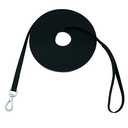 Waterproof Dog Training Leash 50FT 30FT 15FT 10FT 5FT Heavy Duty Recall Long Lead for Large Medium Small Dogs (50FT, Black)