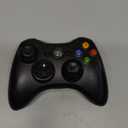 W&O Wireless Controller Compatible with Xbox 360 2.4GHZ Gamepad Joystick Wireless Controller Compatible with Xbox 360 and PC Windows 7,8,10,11 with Receiver (Black)