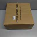 Upgraded Hybrid Garden Hose 50 ft with 360 Rotating Handle, 2025 New Formula Flexible Water Hose 50FT, Lightweight, Durable, Heavy Duty, All-weather, 3/4" Leakproof Solid Brass Fittings (Black Orange)