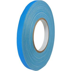 GGR Supplies T.R.U. CGT-80 Light Blue Gaffers Stage Tape with Rubber Adhesive, 1/2 in. Wide x 60 Yards Length, 12MIL Thickness (Pack of 1)