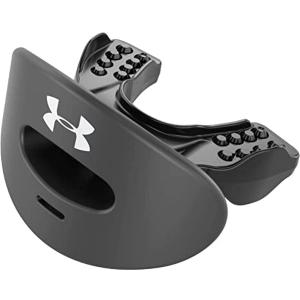Under Armour Lip Gaurd for Football, Football Mouth Guard With Strap, Football Mouthpiece, Full Mouth Protection, Football Mouth Guard for Braces, Lip Guard Mouth Piece, Adult and Youth Mouth Guards (Black)