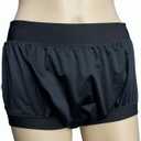 AQX Adult Diaper Cover for Incontinence, High Waist Active Waterproof Latex Pants, Noiseless Reusable Washable Pull Up Plastic Pants (NC High Waist S)