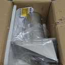 Dryer Vent Cover Outdoor 4 Inch,Dryer Vent Cover Outside,Exterior Hooded Wall Vent w/Screen & Damper,Wall Mount Extractor Vent Cap Exhaust Vent Cover for Dryer Duct AC Air Ventilation,Stainless Steel