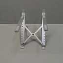 Laptop Stand Adjustable Portable Aluminum for 10" - 17" Laptop Tablet (Silver)