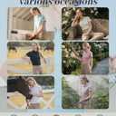 Women's Slim-Fit Polo Shirt - UV Protection, Moisture-Wicking, Stretchy Fabric for Golf & Daily Wear (M)