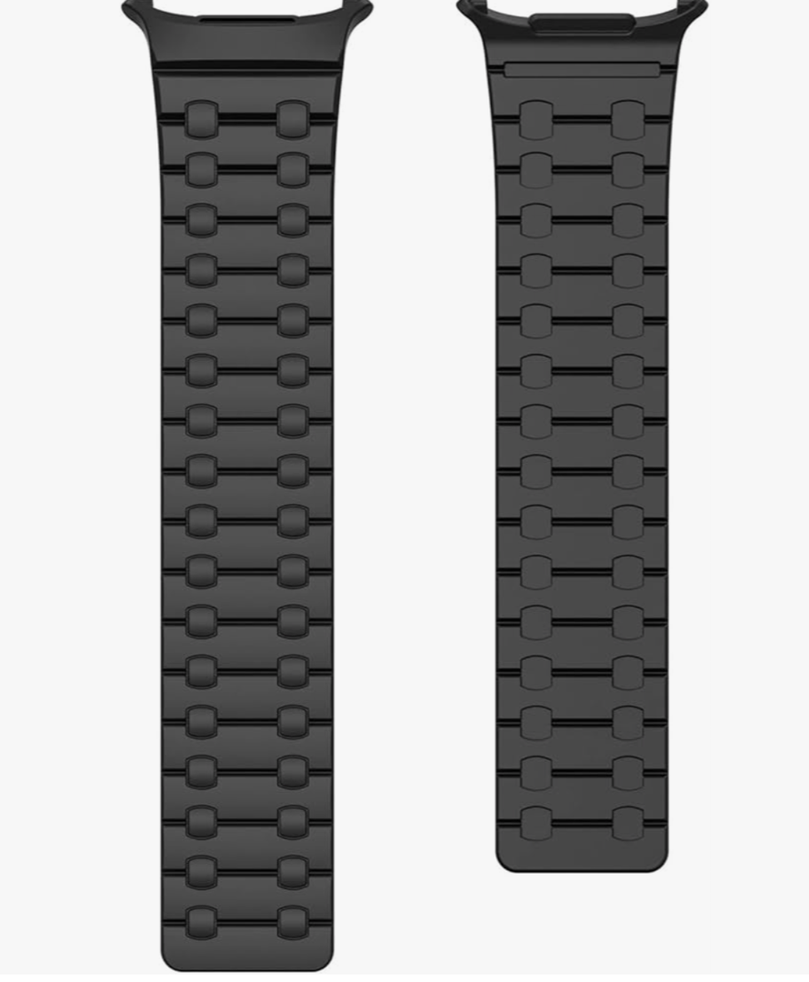 Magnetic Silicone Strap for Samsung Galaxy Watch 7 Ultra 47mm