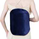 Heating Pad for Back, Myiosus Electric Heating Pads, 4 Heat Settings, 9-Foot Long Cord, Auto Shutoff, Dry and Wet Heat Therapy, Machine Washable, 15 * 24, Dark Blue