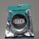 EMK 1/4 to 3.5mm Adapter, 1/4" Female to 1/8" Male Stereo Audio Adapter for Speaker,Amplifiers, Guitar, Home Theater Devices, Laptop, Headphones (6.6FT/2M)