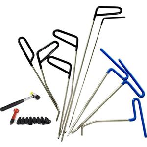 SOTRLO Paintless Dent Repair Rods Kit Hail Damage Repair Dent Removal Kit Dent Puller with Hammer and Tap Down
