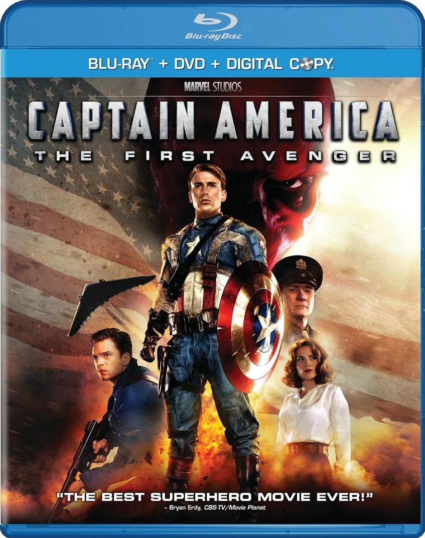 Captain America: The First Avenger (Two-Disc Blu-ray/DVD Combo + Digital Copy) Multu Format