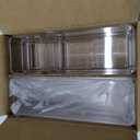 STORi SimpleSort Drawer Organizer Bins 6 pc Set, Multi-size, Bathroom Organizers and Storage, Makeup Organizer, Desk Organizer, Vanity Organizer, Clear Organizing Containers, Made in USA