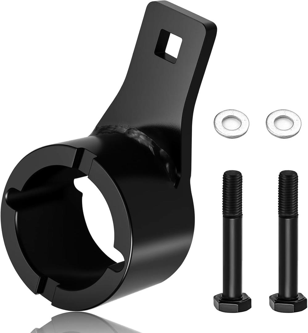 Harmonic Balancer Pulley Holder Tool Compatible with Toyota/Lexus Crankshaft Damper Pulley with 2PCS Crank Bolts Included