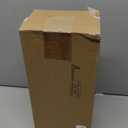 Rectangular Natural Rattan Tissue Box Cover Rustic Boho Decorative Seagrass Woven Wicker Facial Tissue Box Holder with Side Organizer for Bathroom Living Room Night Stand Table Office