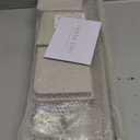 Floating Shelves for Wall, Floating Shelves for Bedroom Kitchen Decor, Wall Mounted Rustic Farmhouse Wood Shelf for Books, Plants, Set of 3 (White) (15.74 inches L x 6.7 inches W x 6.4 inches H)