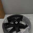Parts Camp 16" Lawn Mower Wheels 16 x 1.75'' Spoked Plastic Wheel and Tire For Garden cart/Pressure Washer/Generator/Wheelbarrow/Trolley/Dolly Wheel/Push Mowers/Hand truck tires(Set of 2)