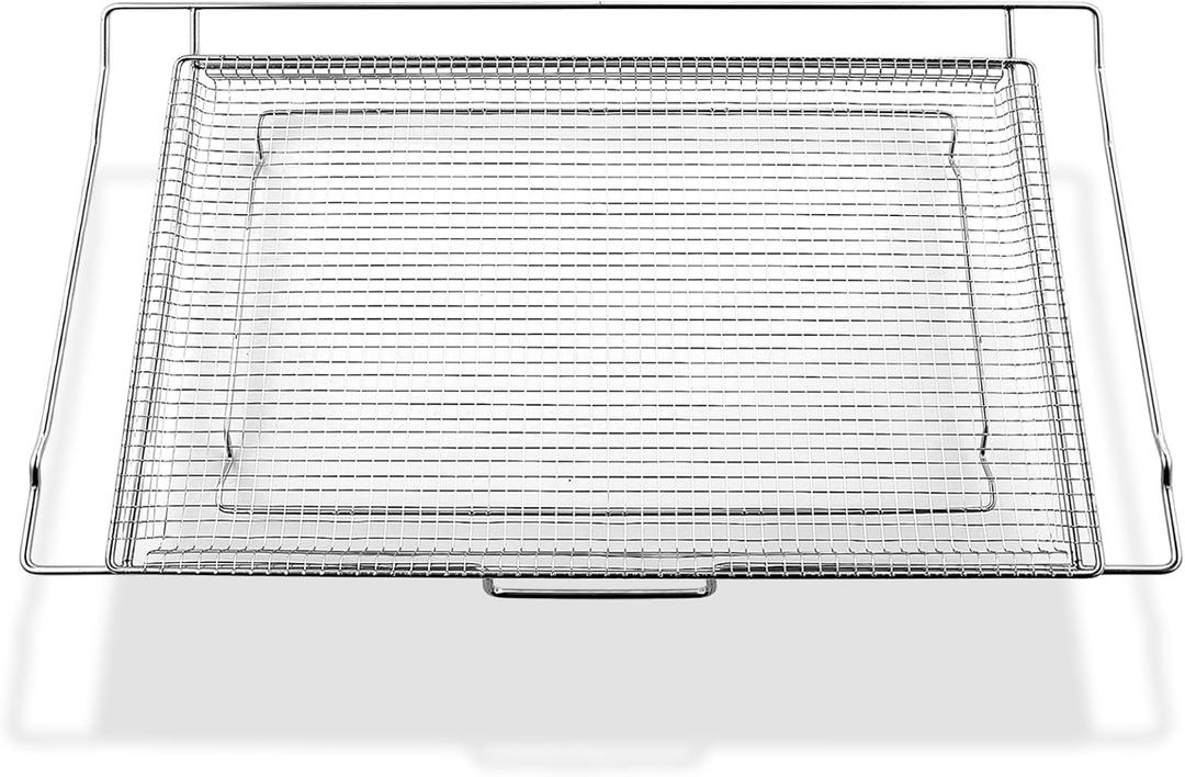 LRAL302S LRAL303S Air Fryer Basket Stove Replacement Parts for LG Oven Rack 304 Stainless Steel LG Air Fryer Rack LDG4313ST Gas Range Oven MHL63531403 Air Fry Basket LRE3061ST Oven Shelf Rack 1 Pack (LG Air Fryer Basket)