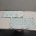 Kevin Textile Throw Pillow Covers Soft Corduroy Decorative Set of 2 Boho Striped Pillow Covers Pillowcases Farmhouse Home Decor for Couch Bed Sofa Living Room 12x20 Inch Dusty Green