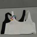 Hanes Girls' Bonded Comfort Bra 2-Pack, Size Large