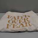 Faith Over Fear Hoodie for Women Graph Printed Hooded Sweatshirt Casual Long Sleeve Hoodies
 M