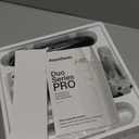 Aquasonic Duo Series PRO UV - ADA Accepted Electric Toothbrushes with UV Sanitizer - Inductive Charging Base - 5 Modes with Smart Timers - 10 Proflex Brush Heads & 2 Travel Cases