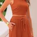 PRETTYGARDEN Two Piece Sets for Women Summer Fashion Lounge Matching Set 2026 Spring Travel Vacation Airport Outfits Clothing XXL