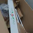 Badger Basket Doll Bed with Trundle and Bedding  Elegant White and Rose Bed for 18 to 20-Inch Dolls with Deluxe Mats and Pillows