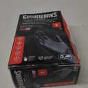 GLOVEWORKS Black Nitrile Gloves Disposable Latex Free, 5 Mil Industrial, For Mechanic, Cleaning, Cooking, Kitchen, Food Grade