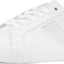 Nautica Men's Classic Lace-Up Low Top Fashion Sneaker Loafer - Stylish and Comfortable Casual Shoe (10, White Navy-Colpa X)