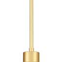 Emak Gold Pendant Lights Kitchen Island, 8 Inch Hammered Glass Pendant Light Fixtures, Modern Hanging Lights for Kitchen,Dining Room, Bathroom, PL122-GD-HG