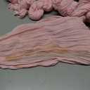 6 Pack Light Pink Cheesecloth Table Runner 10FT Boho Gauze Fabric Table Runner 35 x 120 Inch Spring Rustic Sheer Runner for Wedding Birthday Baby Shower Table Decoration