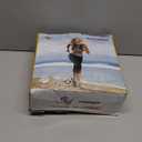 Adjustable Weighted Vest for Women - 4-10LB/11-20LB/20-32LB with 6 Removable Weights and Reflective Stripe for Home Workouts Body Weight Vest Exercise Set (Black, 11-20LB)