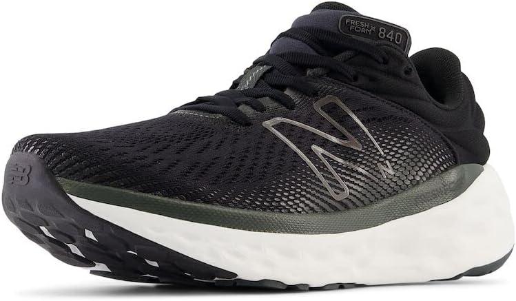 New Balance Men's Fresh Foam X 840 V1 Running Shoes, Size 8,5 (Blacktop/Black)